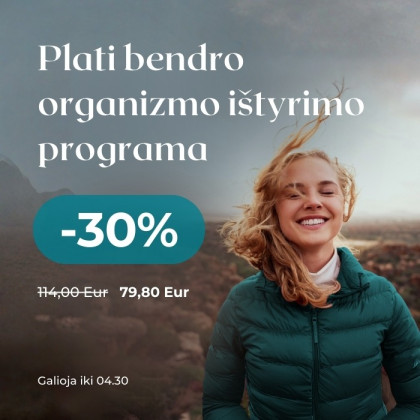 Plati bendro organizmo ištyrimo programa