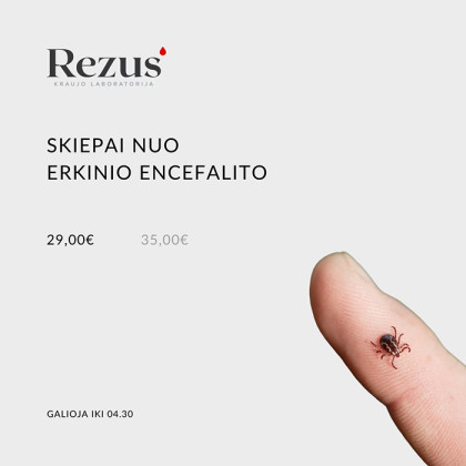 Akcija skiepams nuo erkinio encefalito