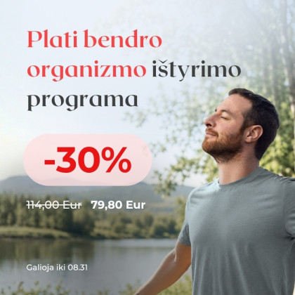 Plati bendro organizmo ištyrimo programa