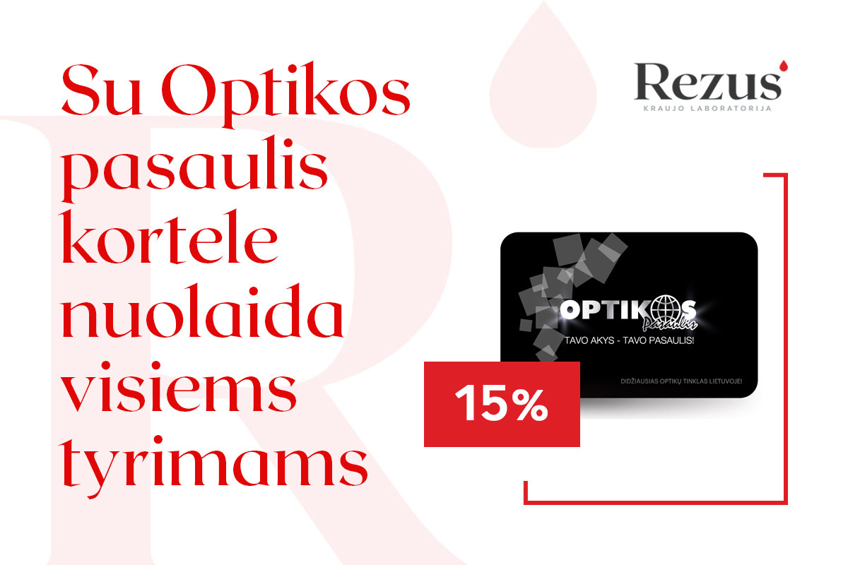 Optikos Pasaulis Kortelė paveiksliukas